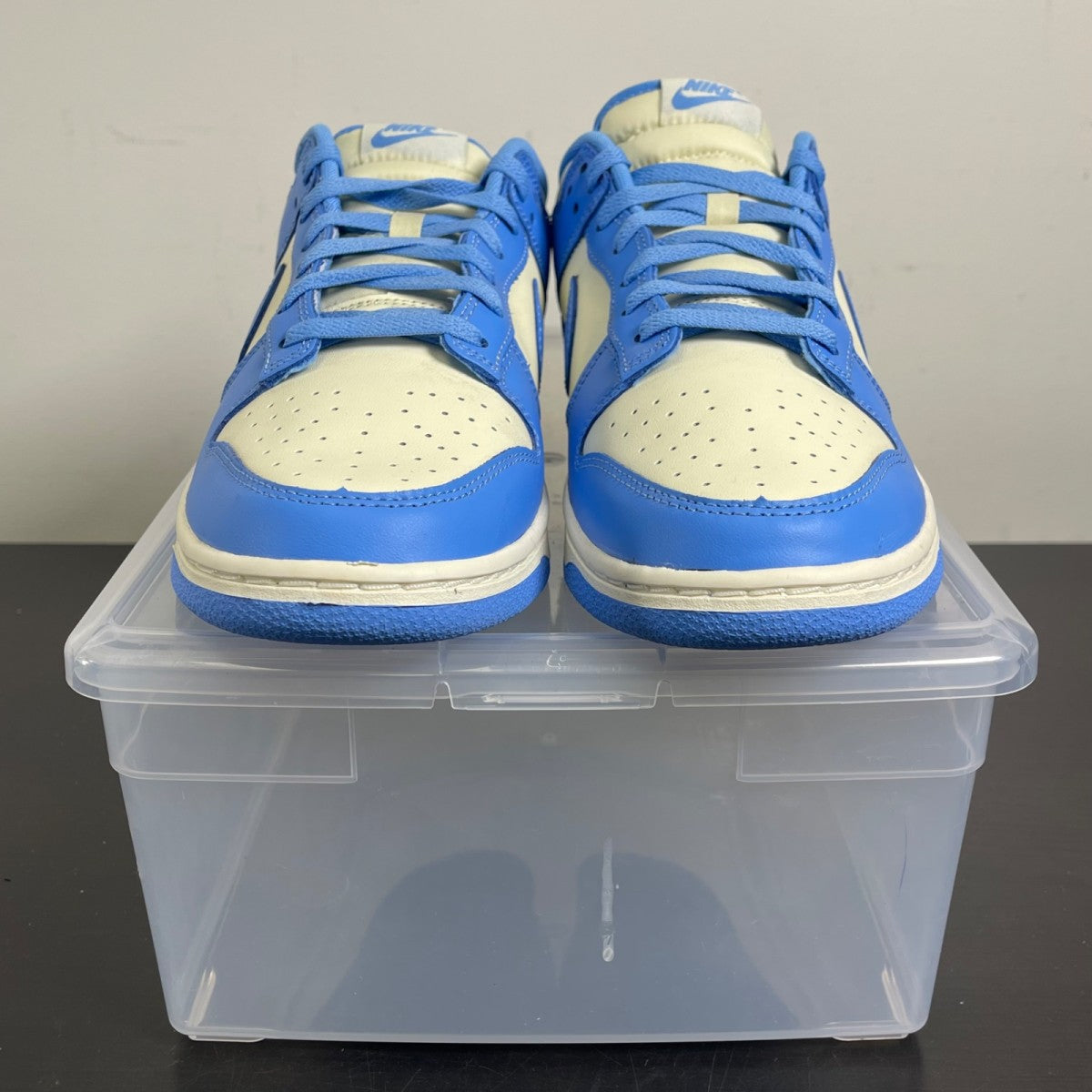 Nike Dunk Low Retro University Blue 10.5 (Moderately Worn Pre-Owned)NikeUniversity Blue/Coconut Milk - Image 2