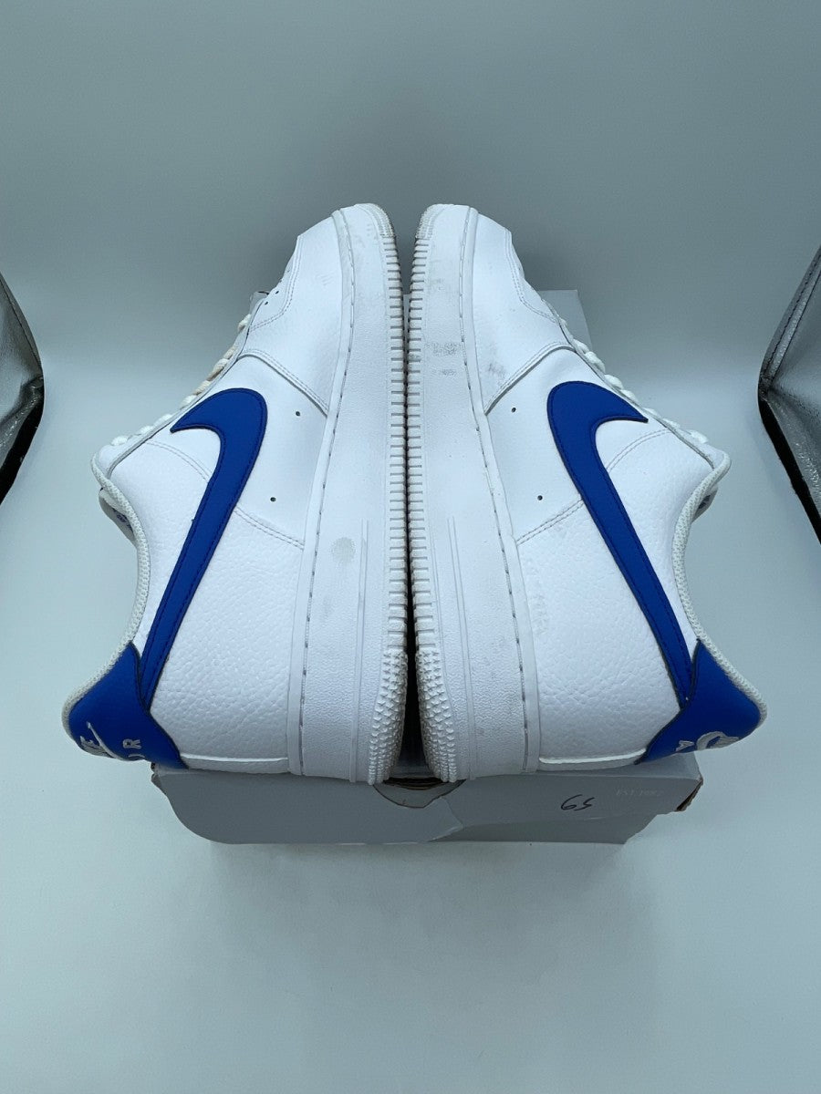 Nike Air Force 1 Low 'White Game Royal' 11.5 (Moderately Worn Pre-Owned) - Image 6