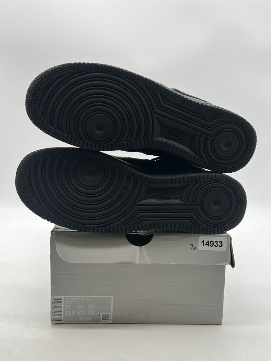 Nike Air Force 1 Mid '07 Black (Size 12) - Image 7
