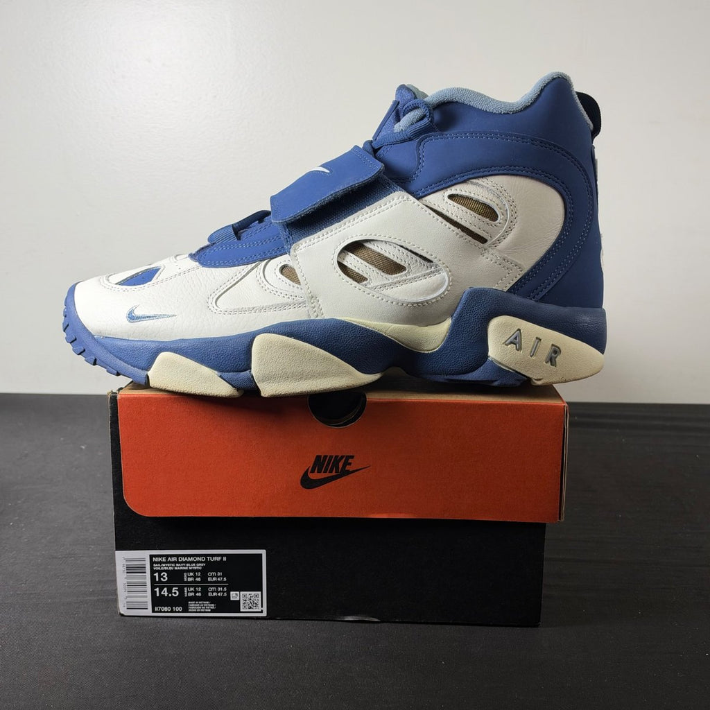 Nike Air Diamond Turf 2 Royals (Size 13) - aux