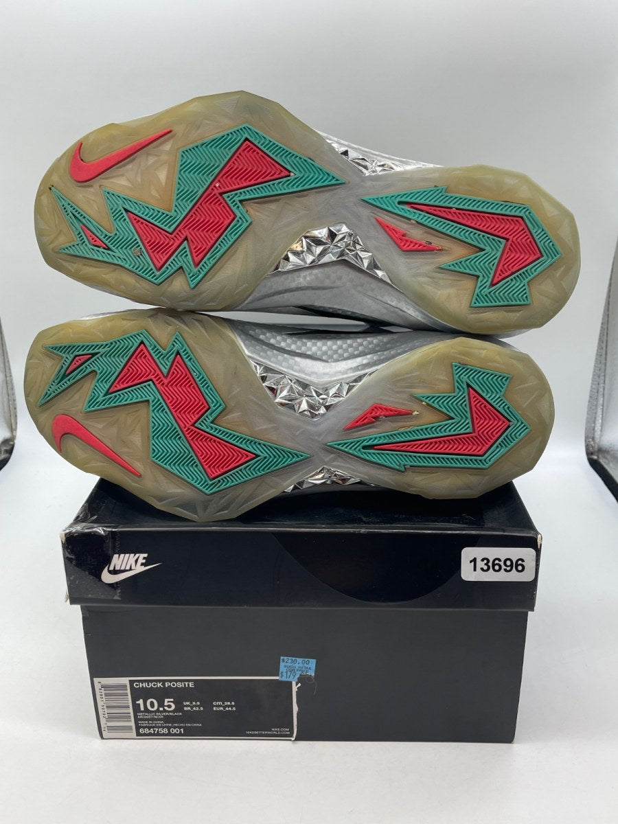 Nike Chuck Posite Metallic Silver (Size 10.5) - Image 7