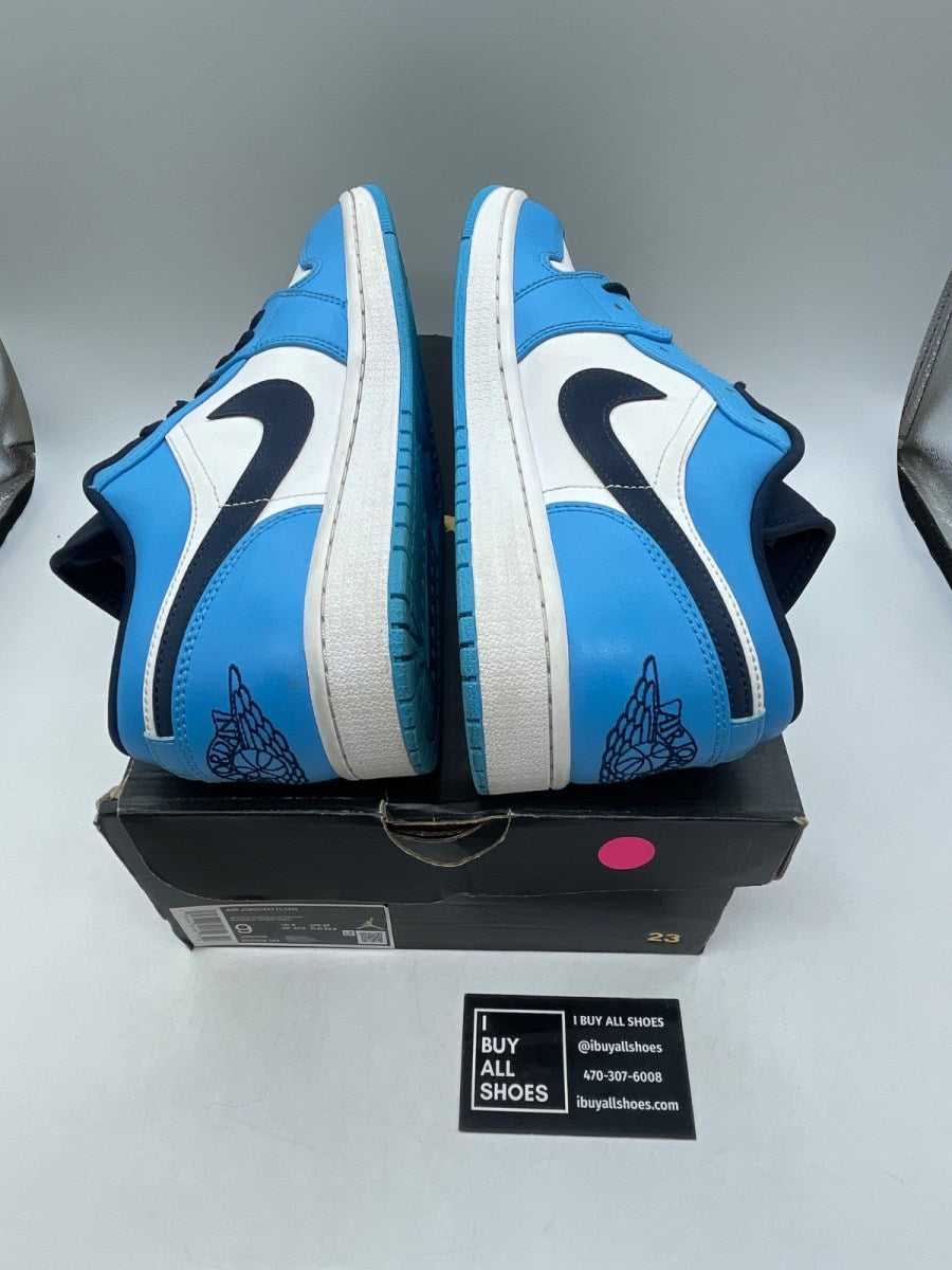 Jordan 1 Low UNC (2021) 9 (Moderately Worn Pre-Owned) - Image 6