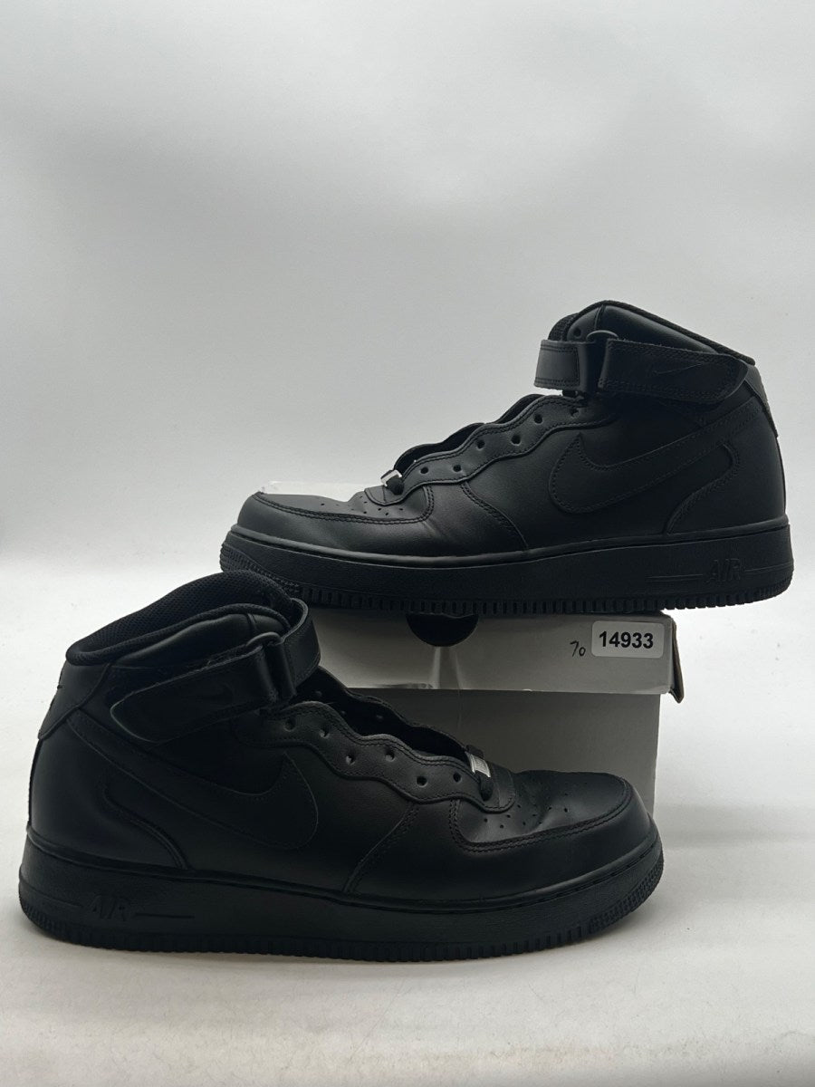 Nike Air Force 1 Mid '07 Black (Size 12) - Image 1