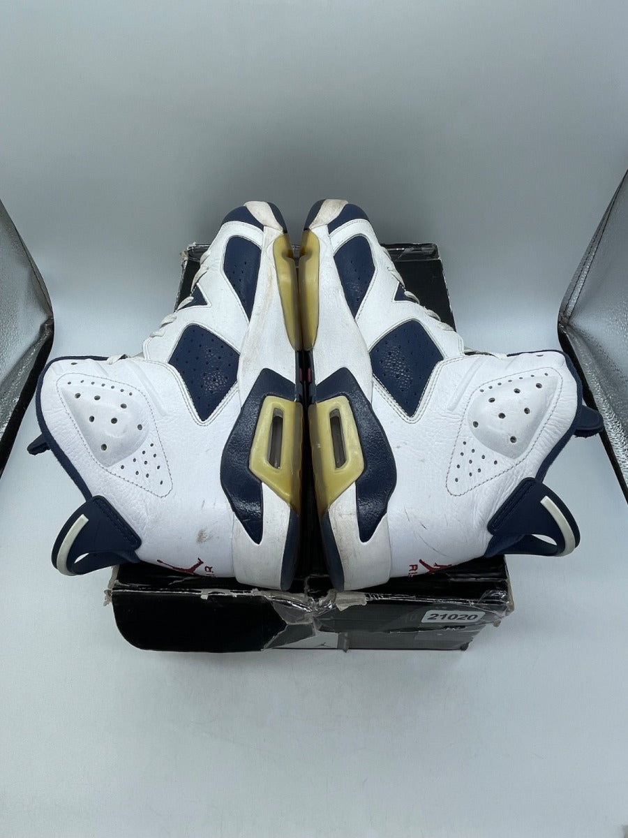 Jordan 6 Retro Olympic London (2012) 11 (Moderately Worn Pre-Owned) - Image 6