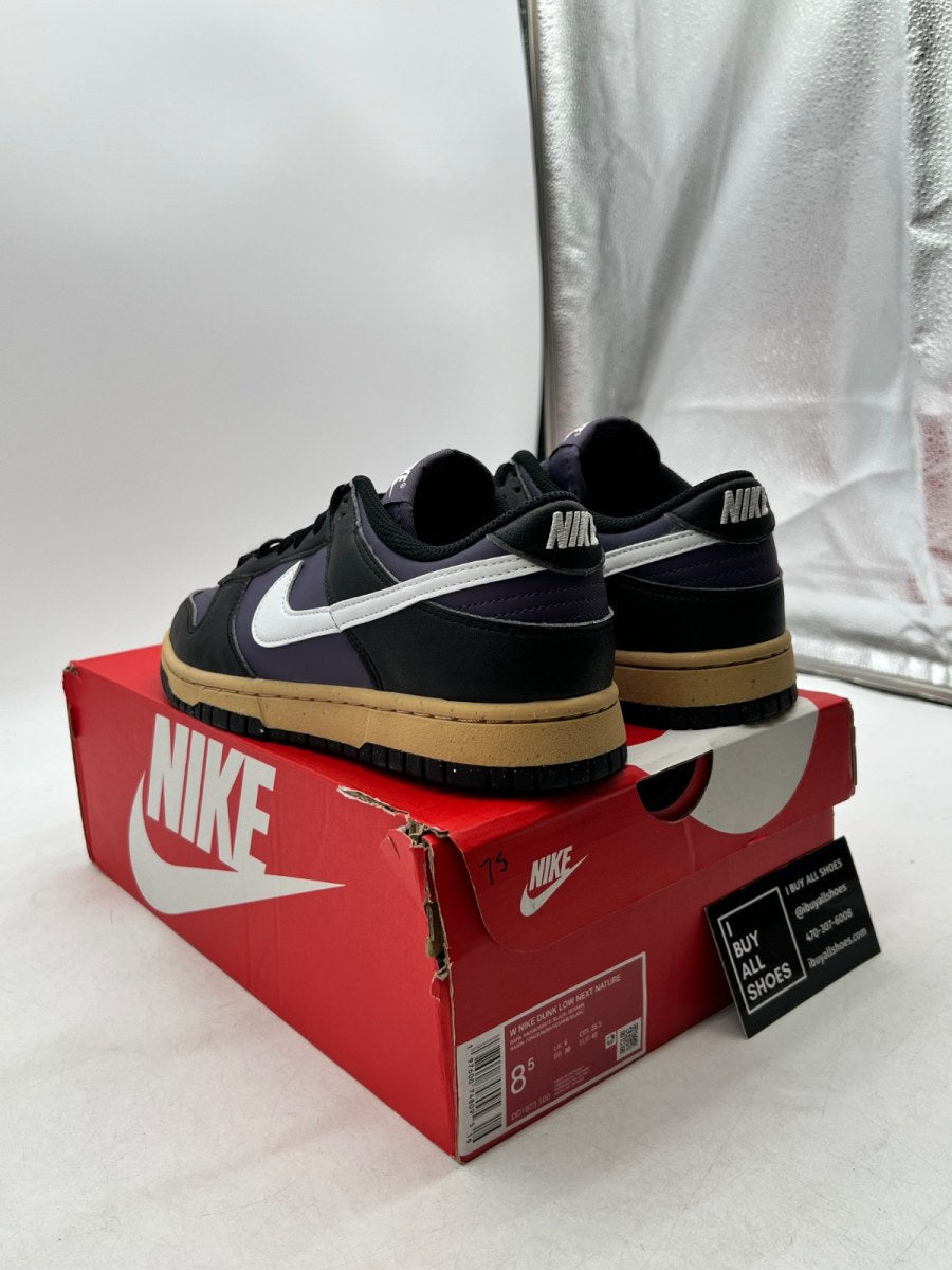 Nike Dunk Low Next Nature Dark Raisin (Women's) 8.5W (Lightly Worn Pre-Owned) - Image 4