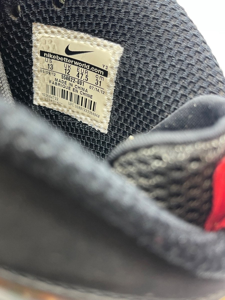 Nike Zoom Rookie Galaxy (Black Pod) 13 (Heavily Worn Pre-Owned) - Image 8