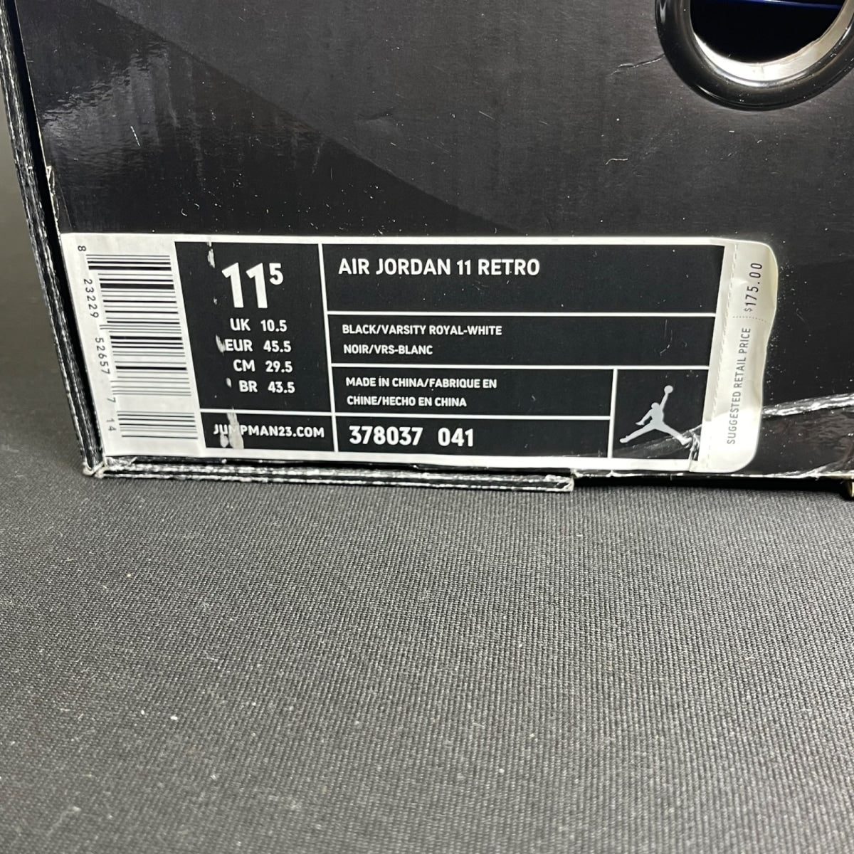 Jordan 11 Retro Space Jam (2009) (Size 11.5) - Image 7