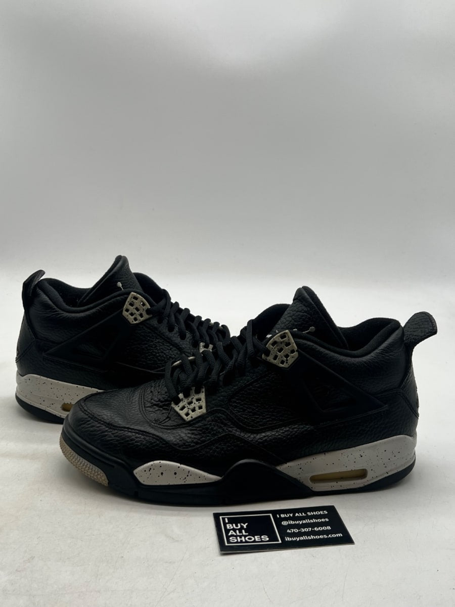 Jordan 4 Retro Oreo (2015) 8.5 (Moderately Worn Pre-Owned) - Image 1