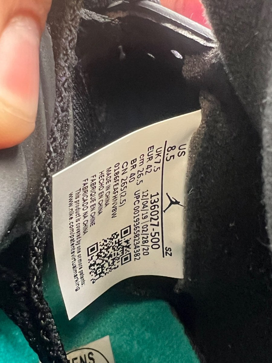 Jordan 5 Retro Alternate Grape 8.5 (Lightly Worn Pre-Owned)JordanGrape Ice/New Emerald-Black - Image 6