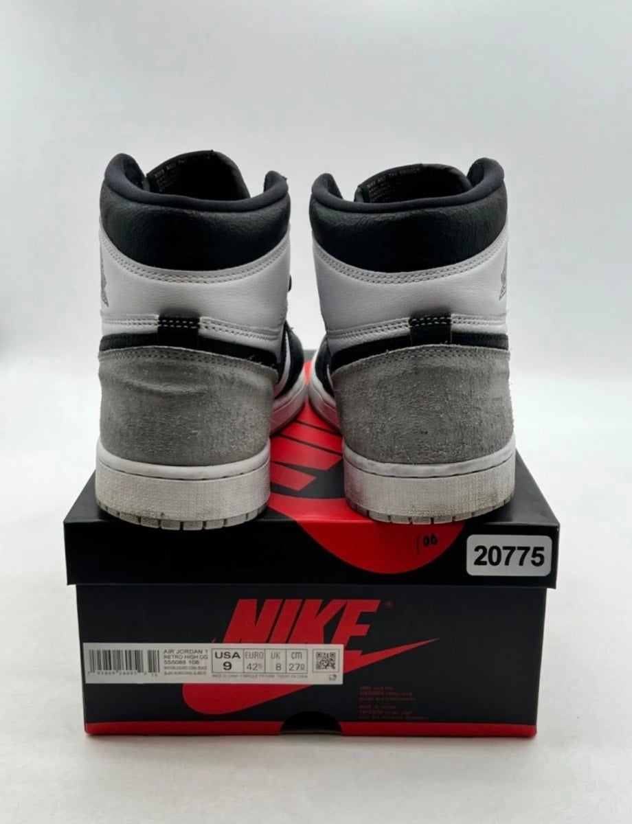 Jordan 1 Retro High OG Bleached Coral 9 (Moderately Worn Pre-Owned)JordanWhite/Black/Grey Fog/Bleached Coral - Image 5