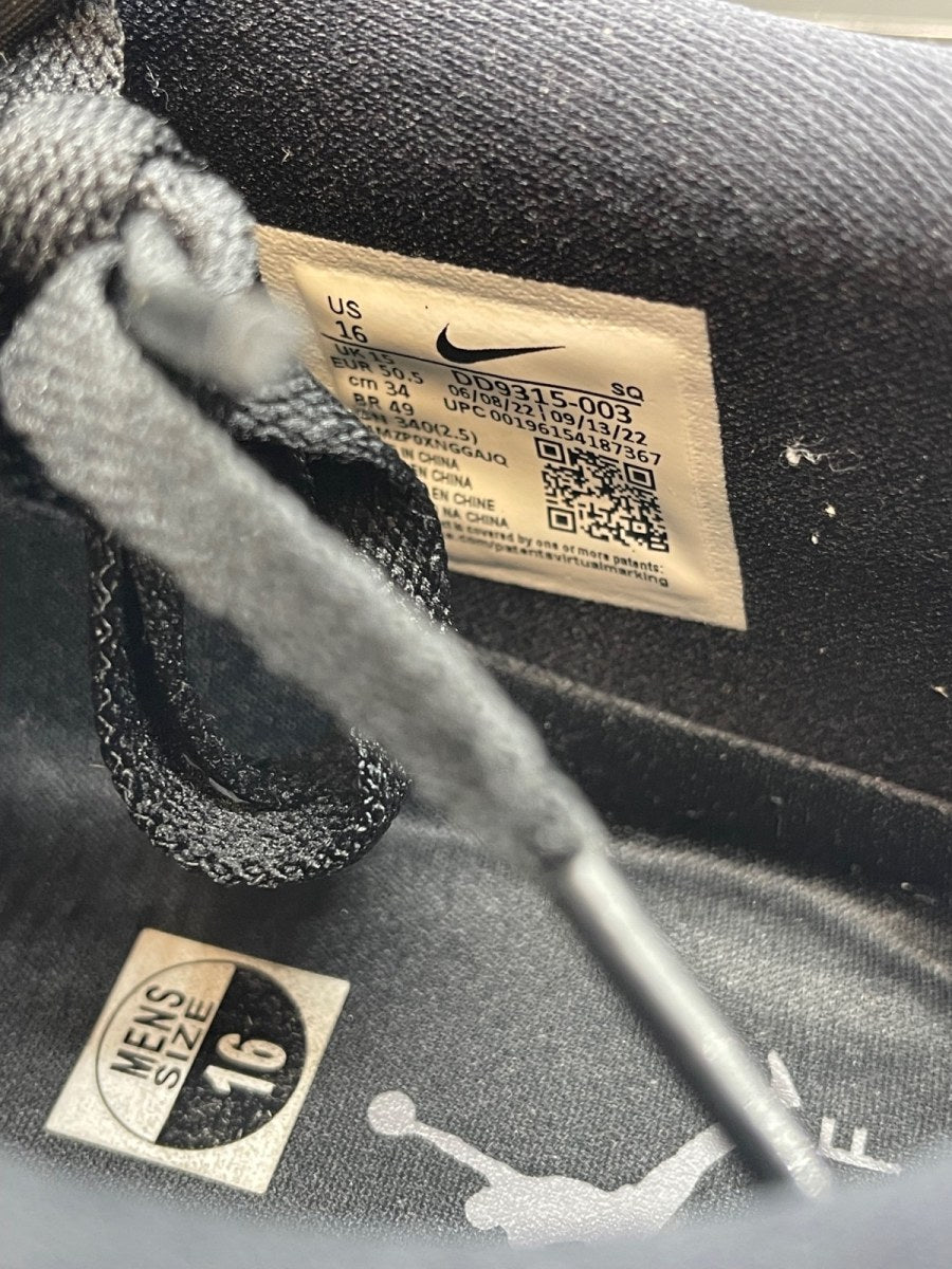 Air Jordan 1 Low Golf 'Black Crocodile' 16 (Moderately Worn Pre-Owned) - Image 8