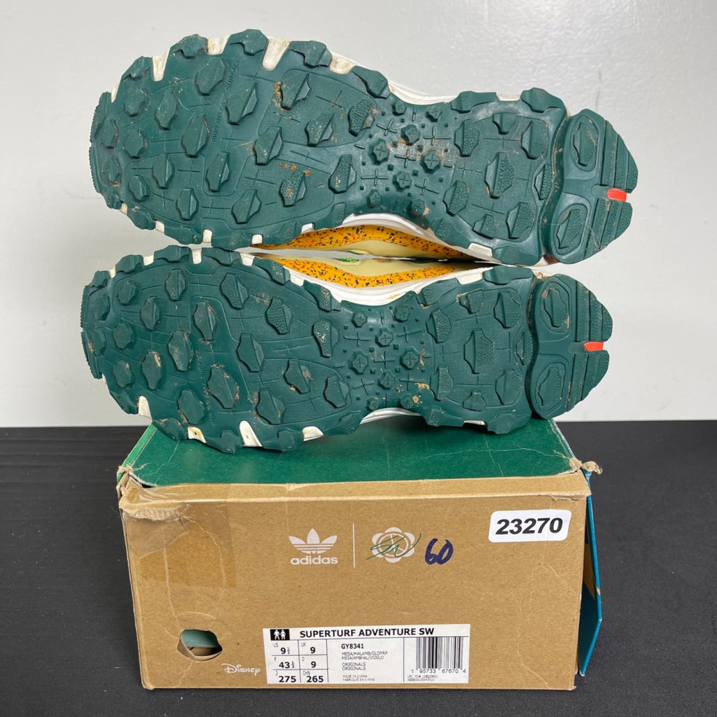 adidas Superturf Adventure Sean Wotherspoon Jiminy Cricket 9.5 (Moderately Worn Pre-Owned)adidasSail/Orange/Purple/Teal - Image 5