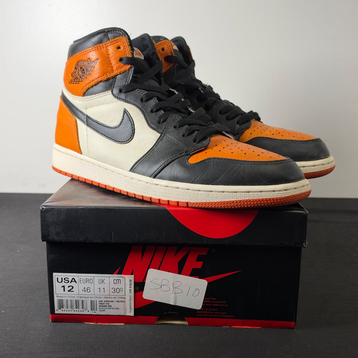 Jordan 1 Retro Shattered Backboard (Size 12) - aux