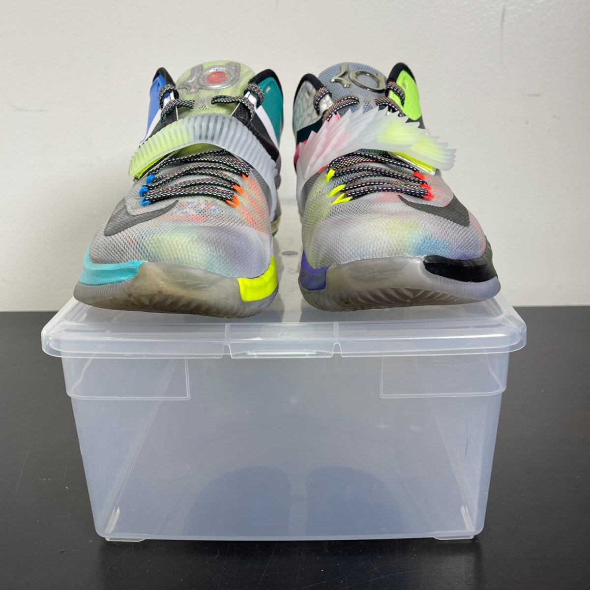 Nike KD 7 What the KD 10 (Moderately Worn Pre-Owned)NikeMulti-Color/Black Horizon - Image 2