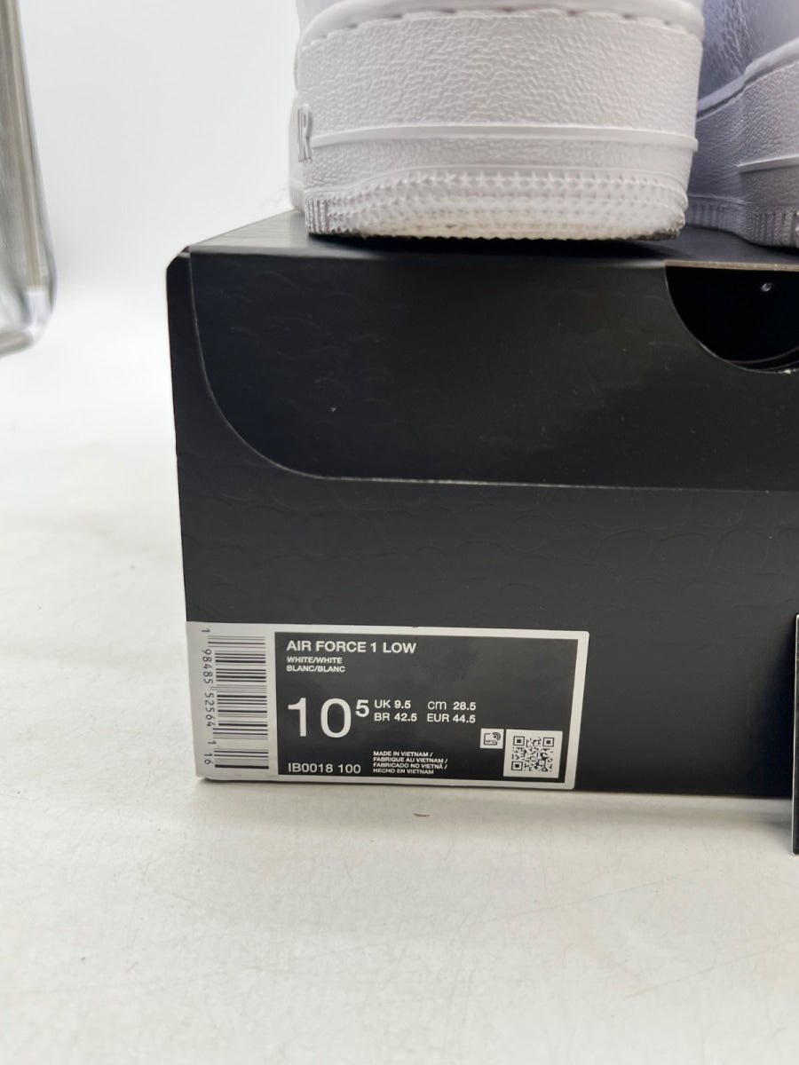 Nike Air Force 1 Low Kobe Bryant Forever White 10.5 (Lightly Worn Pre-Owned) - Image 6