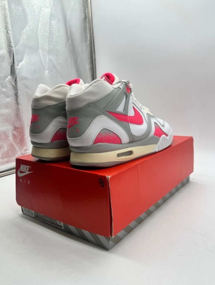 Nike Air Tech Challenge II Racer Pink 11 (Lightly Worn Pre-Owned)NikeWhite/Racer Pink/Light Smoke Grey/Coconut Milk - Image 4