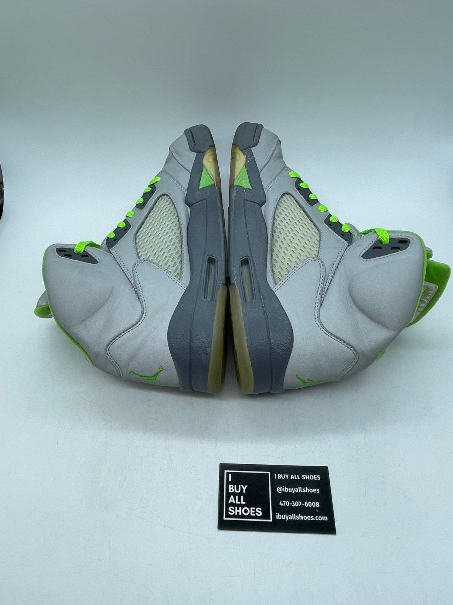 Jordan 5 Retro Green Bean 12 (Heavily Worn Pre-Owned) - Image 6