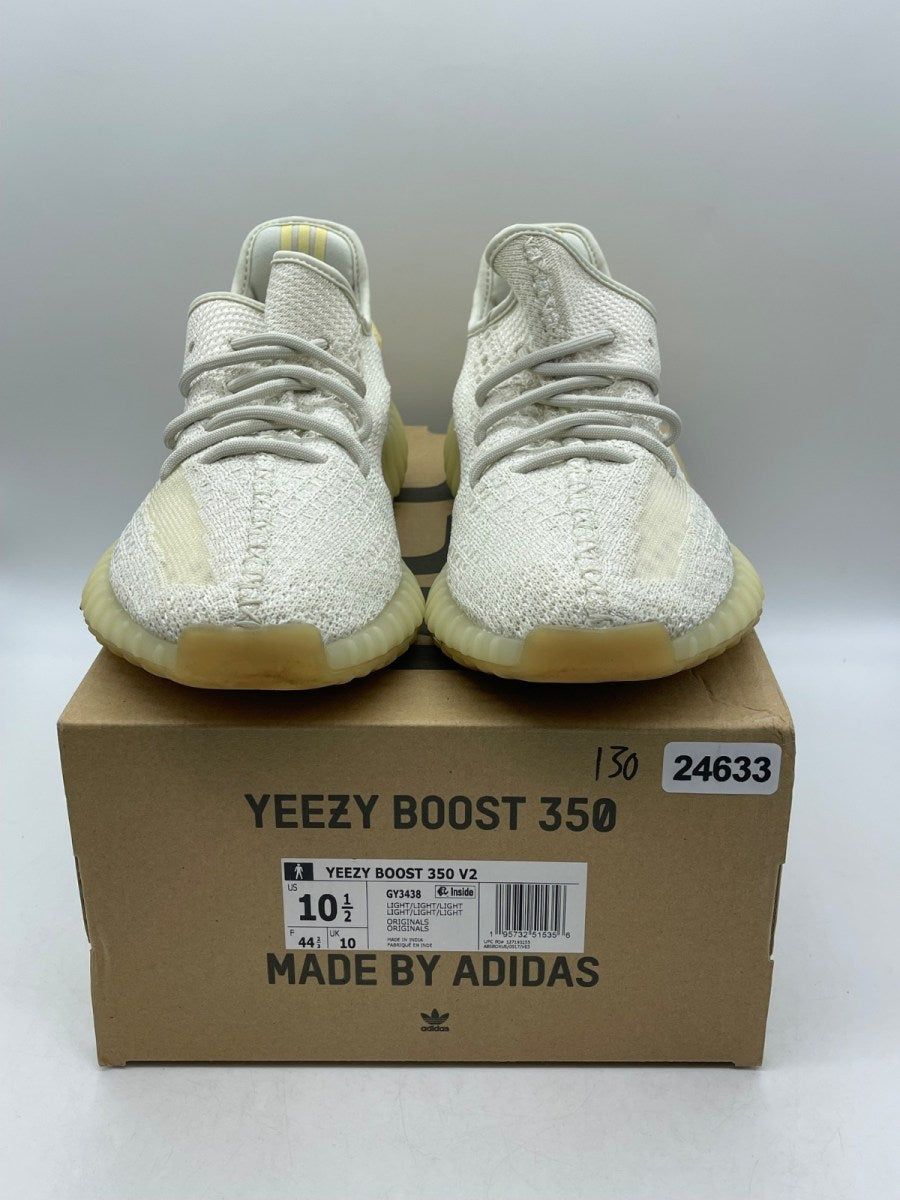 adidas Yeezy Boost 350 V2 Light 10.5 (Moderately Worn Pre-Owned)adidasLight/Light/Light - Image 2