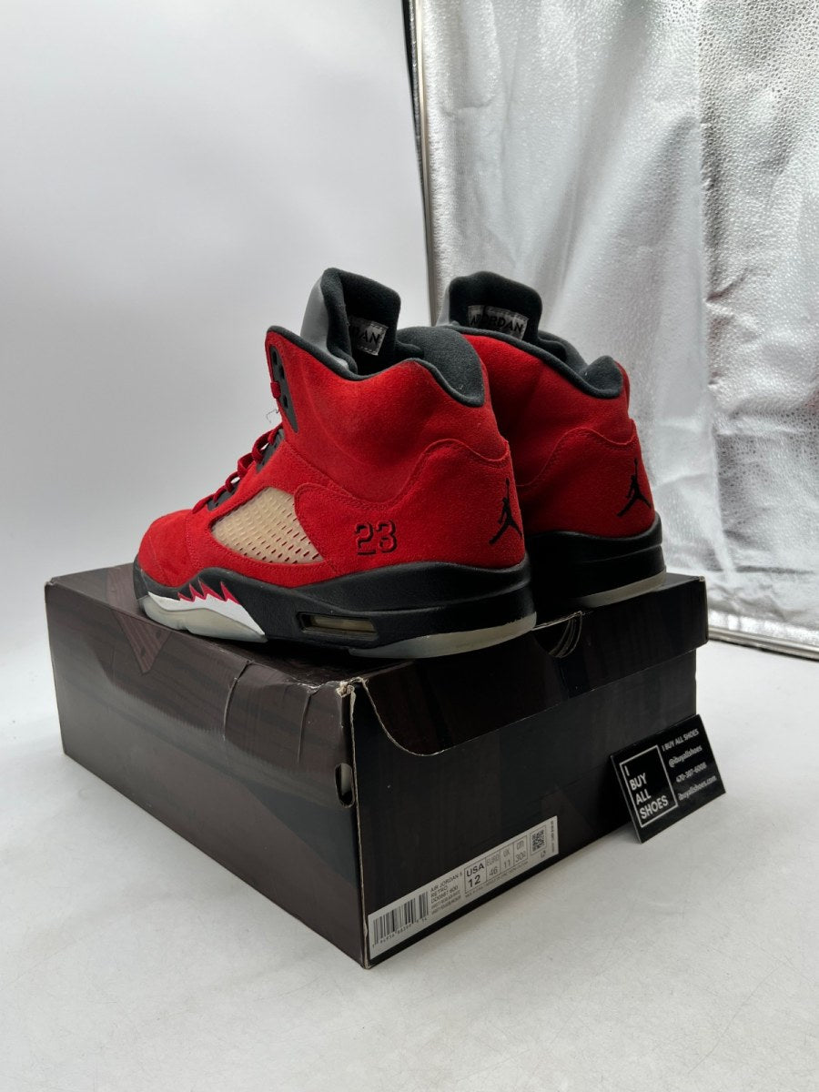 Jordan 5 Retro Raging Bull Red (2021) 12 (Lightly Worn Pre-Owned) - Image 4