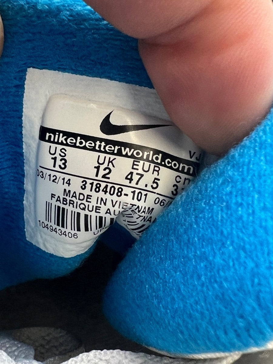 Nike Air Tech Challenge II Photo Blue 13 (Lightly Worn Pre-Owned) - Image 7