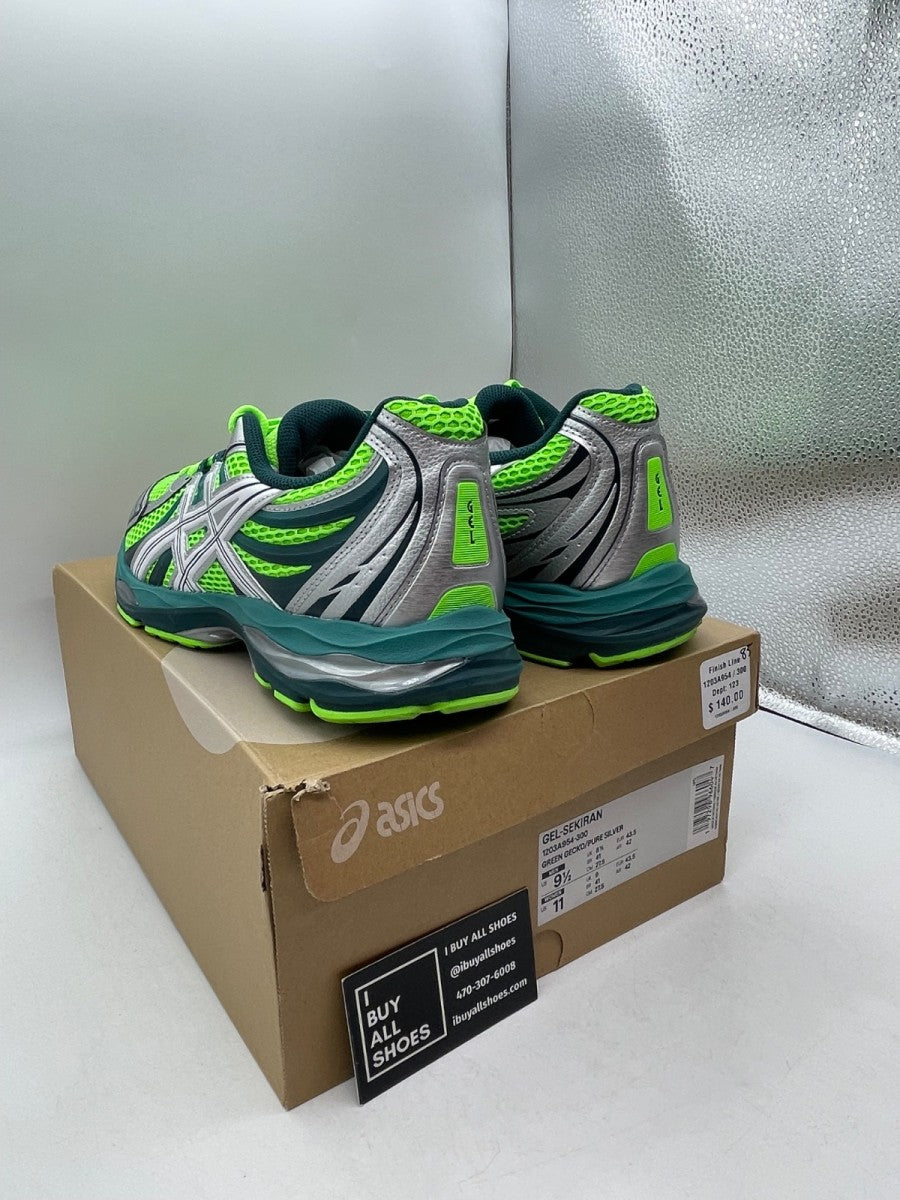ASICS Gel-Sekiran Green Gecko 9.5 (Moderately Worn Pre-Owned)