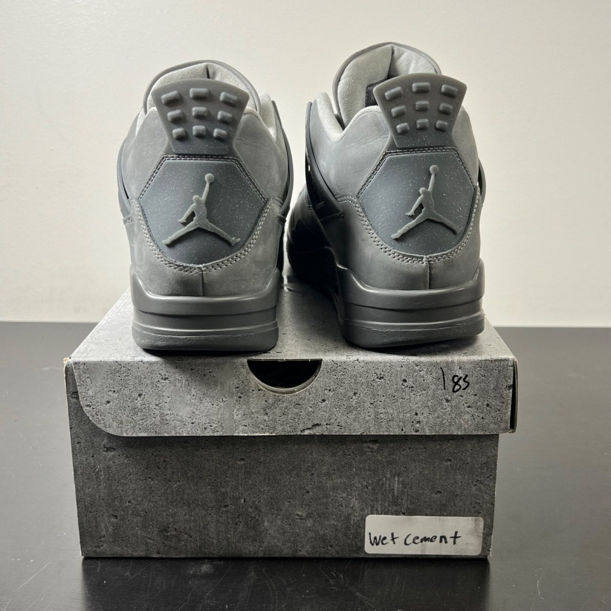 Jordan 4 Retro SE Paris Olympics Wet Cement 9 (Lightly Worn Pre-Owned)JordanSmoke Grey/Iron Grey/Cement Grey/Particle Grey - Image 6