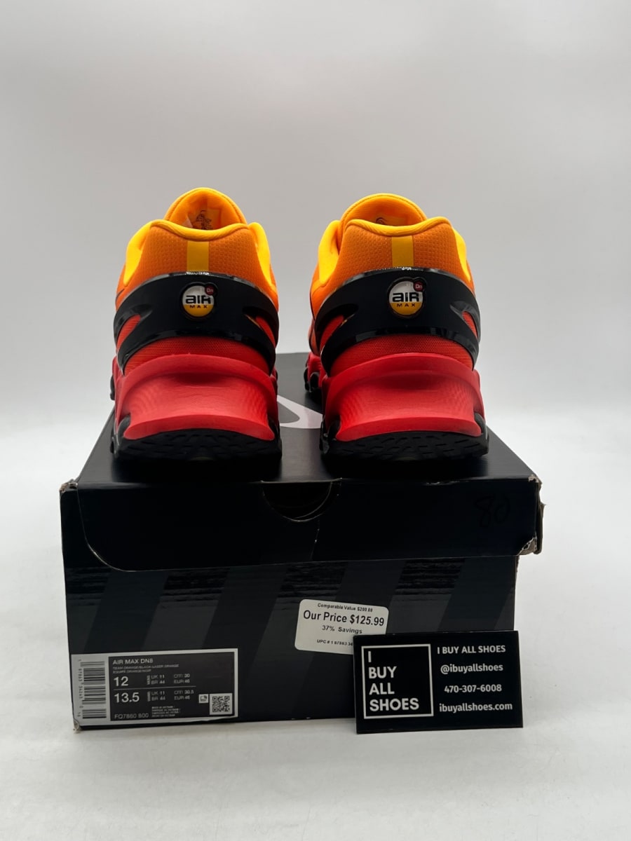 Nike Air Max Dn8 Laser Orange Black 12 (VNDS Pre-Owned) - Image 3