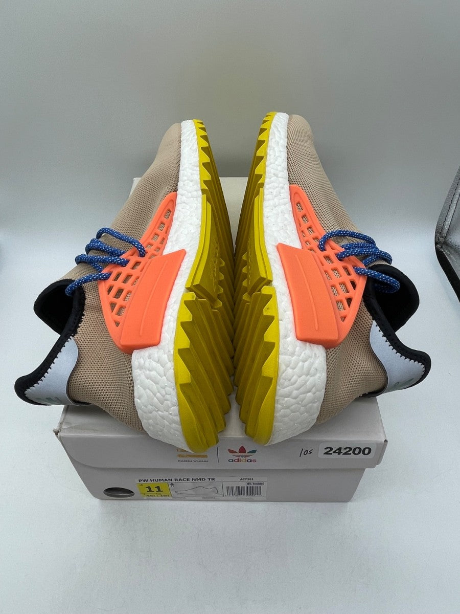 adidas Human Race NMD Pharrell Pale Nude 11 (Moderately Worn Pre-Owned)adidasPale Nude/Core Black/Yellow - Image 6