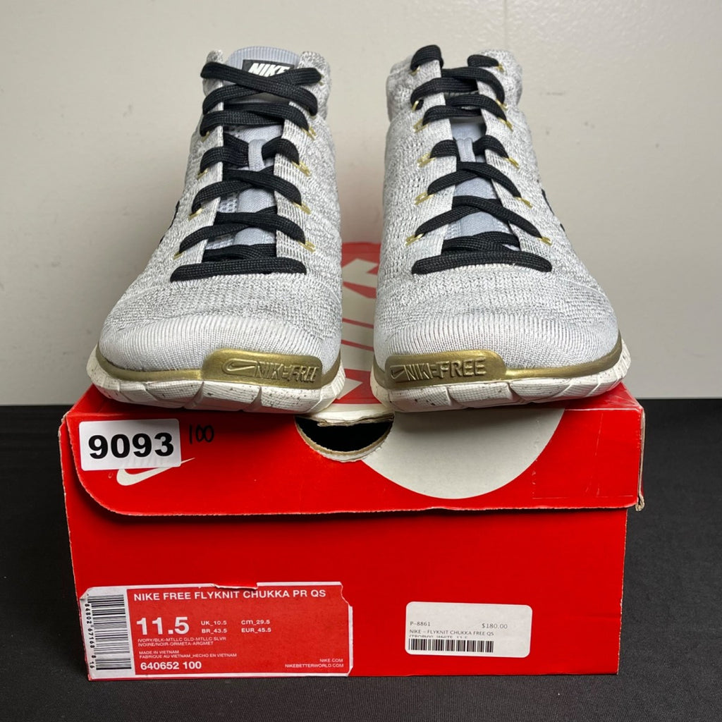 Nike Free Flyknit Chukka PR QS 'Gold Trophy Pack' (Size 11.5) - Image 2