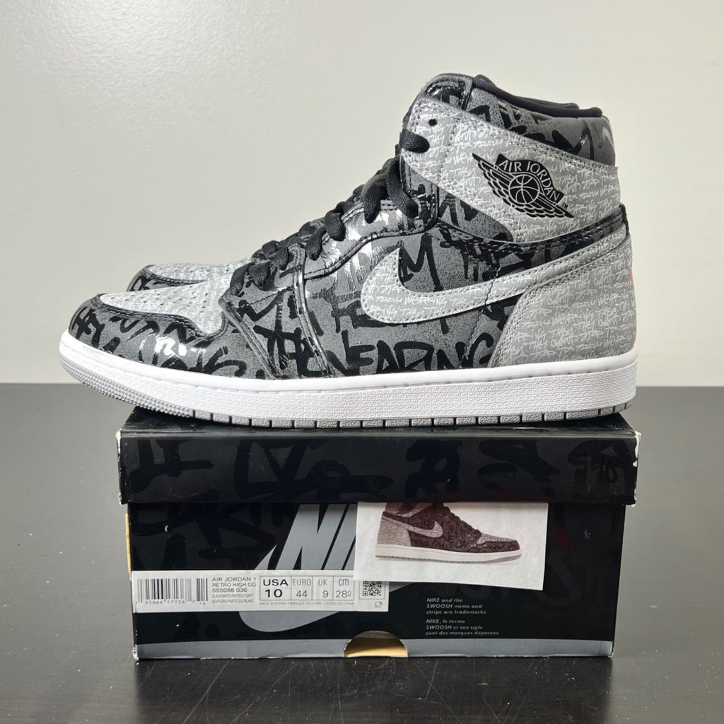 Jordan 1 Retro High OG Rebellionaire (Size 10) Moderately Worn - Image 3