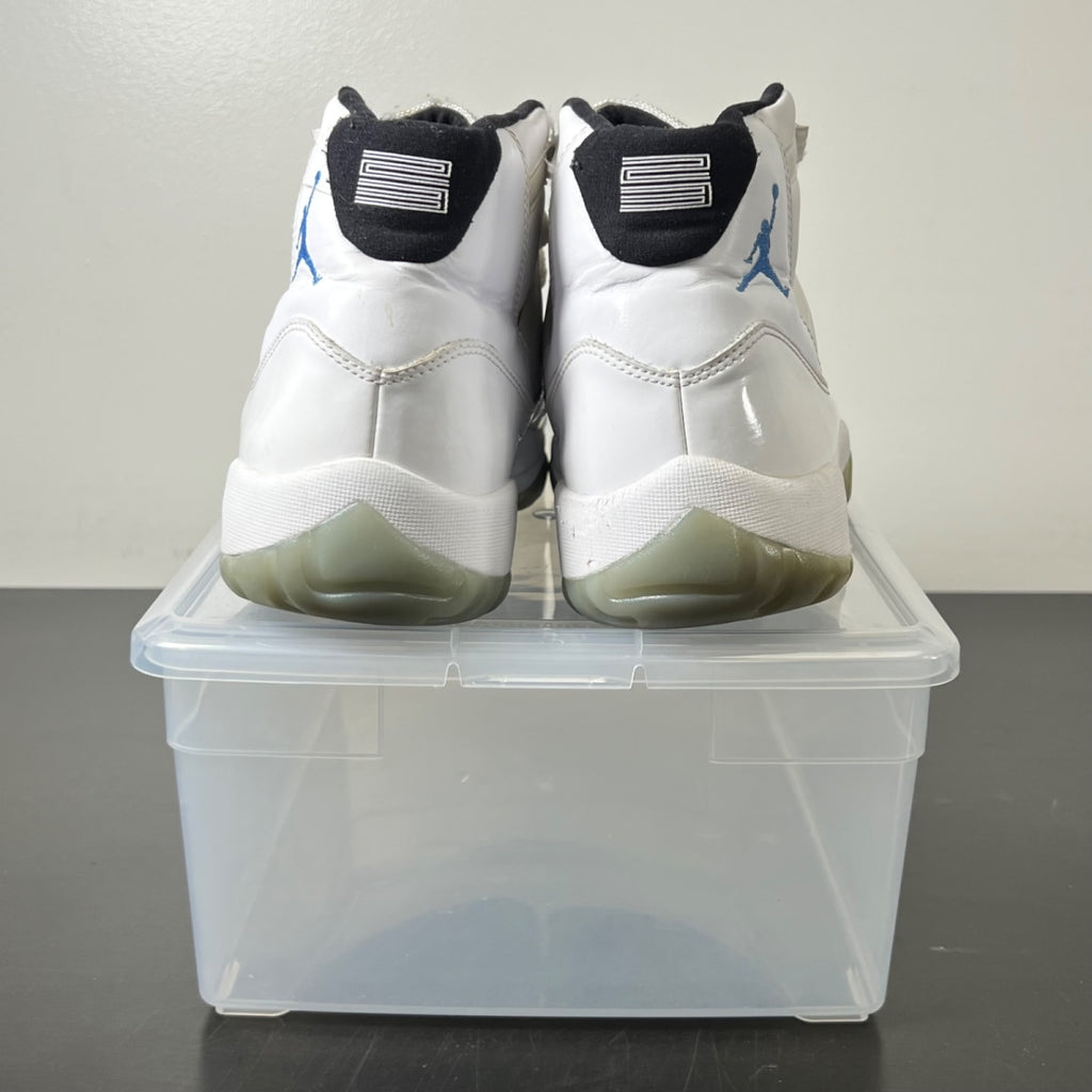 Jordan 11 Retro Legend Blue (2014) 13 (Heavily Worn Pre-Owned)JordanWhite/Black-Legend Blue - Image 6