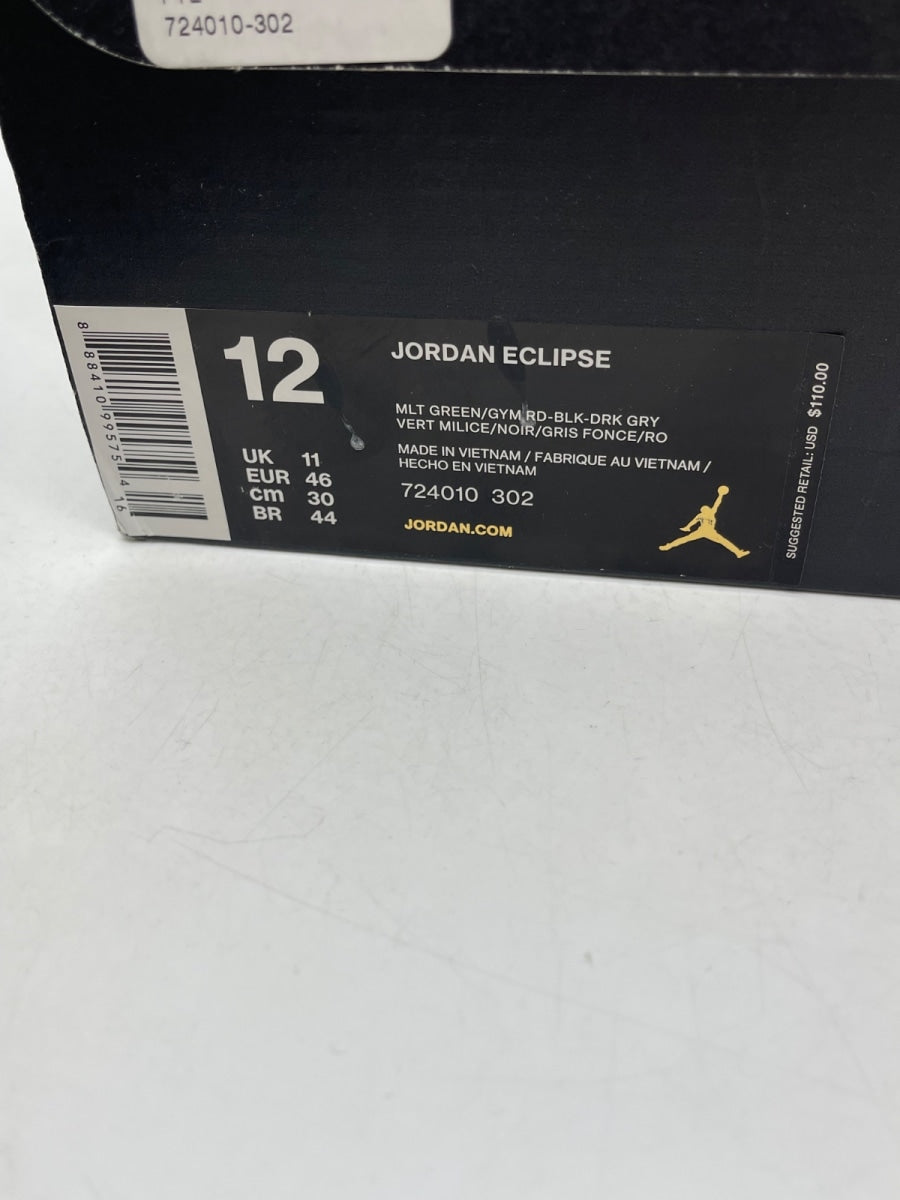 Air Jordan Eclipse 'Militia Green' 12 (Moderately Worn Pre-Owned) - Image 9