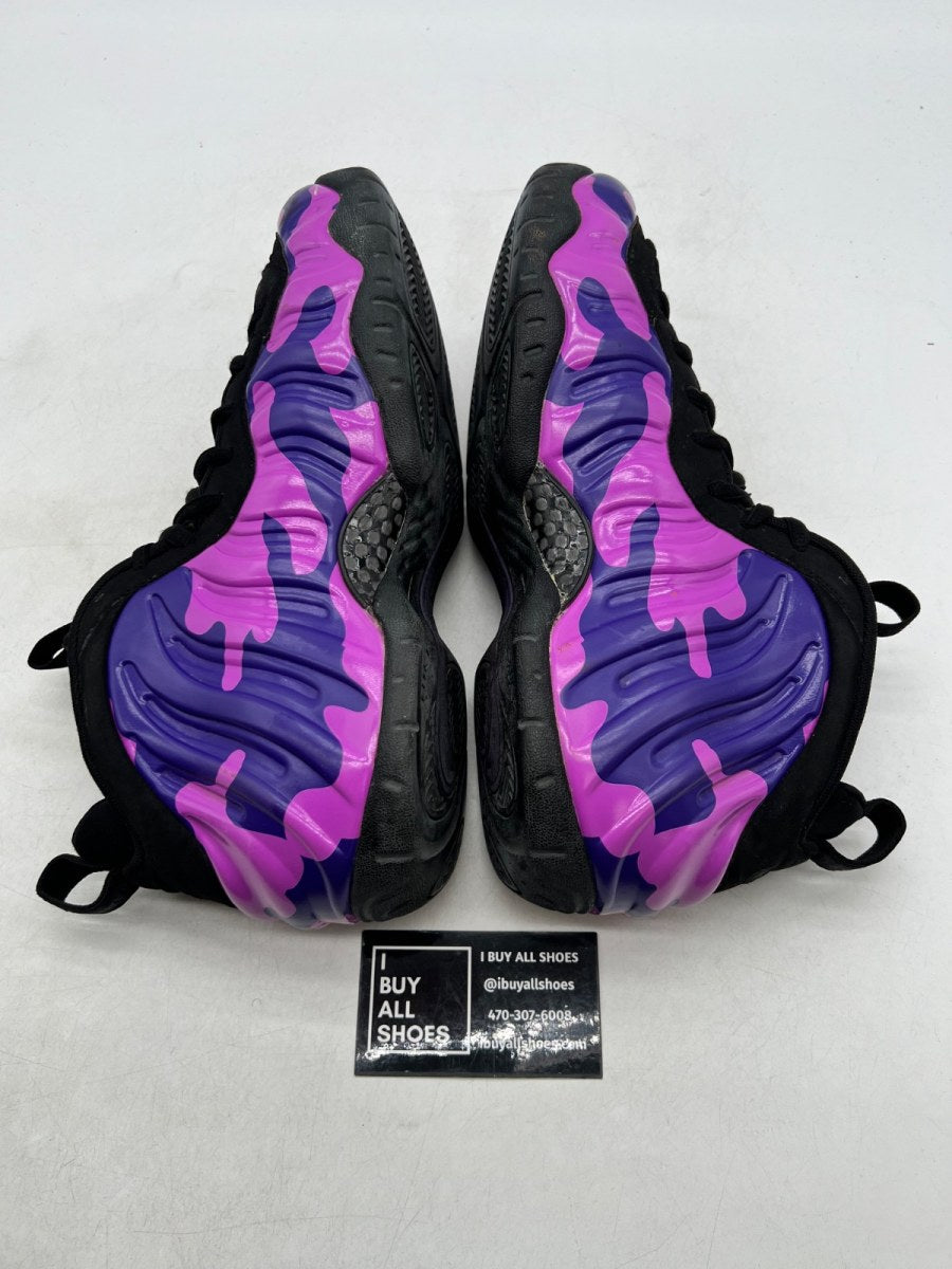 Nike Air Foamposite Pro Purple Camo 9 (Lightly Worn Pre-Owned) - Image 6