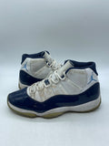 Jordan 11 Retro UNC Win Like 82 12 (Moderately Worn Pre-Owned)JordanWhite/University Blue-Midnight Navy - Image 1
