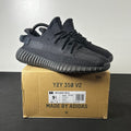 adidas Yeezy Boost 350 V2 Onyx 9.5 (Moderately Worn Pre-Owned)adidasOnyx/Onyx/Onyx - Image 1