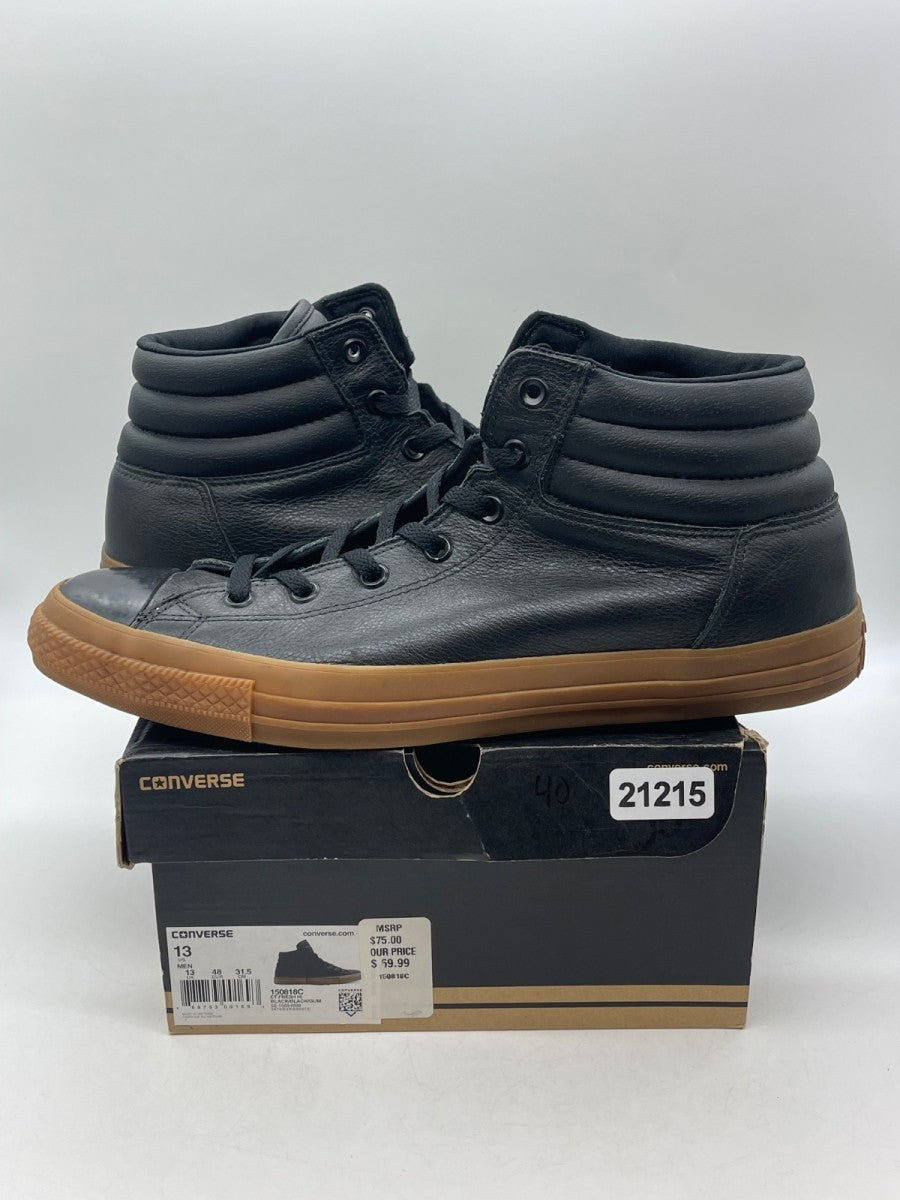 Converse Chuck Taylor Fresh High 'Black Gum' 13 (Moderately Worn Pre-Owned) - Image 1