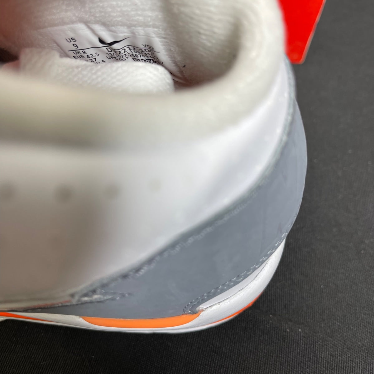 Nike Air Trainer SC High Auburn 9 (Moderately Worn Pre-Owned)NikeSail/Light Zen Grey/Tart - Image 6