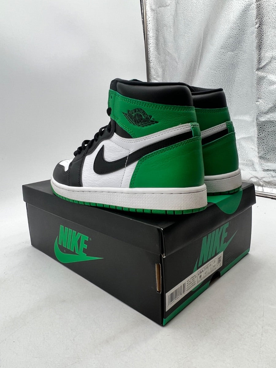 Jordan 1 Retro High OG Lucky Green 8 (Moderately Worn Pre-Owned) - Image 6