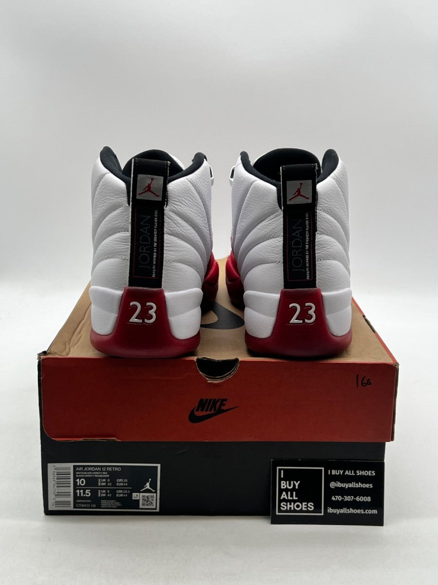 Jordan 12 Retro Cherry (2023) 10 (Lightly Worn Pre-Owned) - Image 3