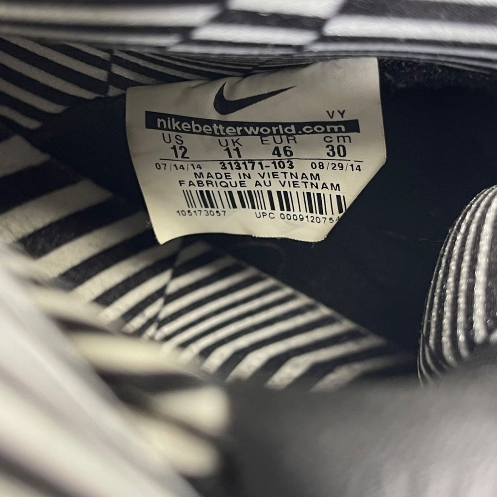 Nike SB Dunk High Concept Car 12 (Moderately Worn Pre-Owned)NikeWhite/Black - Image 6