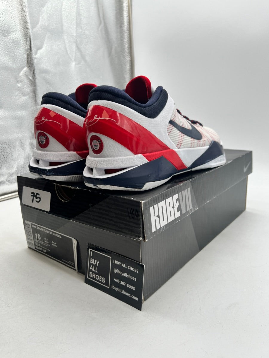 Nike Kobe 7 USA Olympic 10 (Moderately Worn Pre-Owned) - Image 5