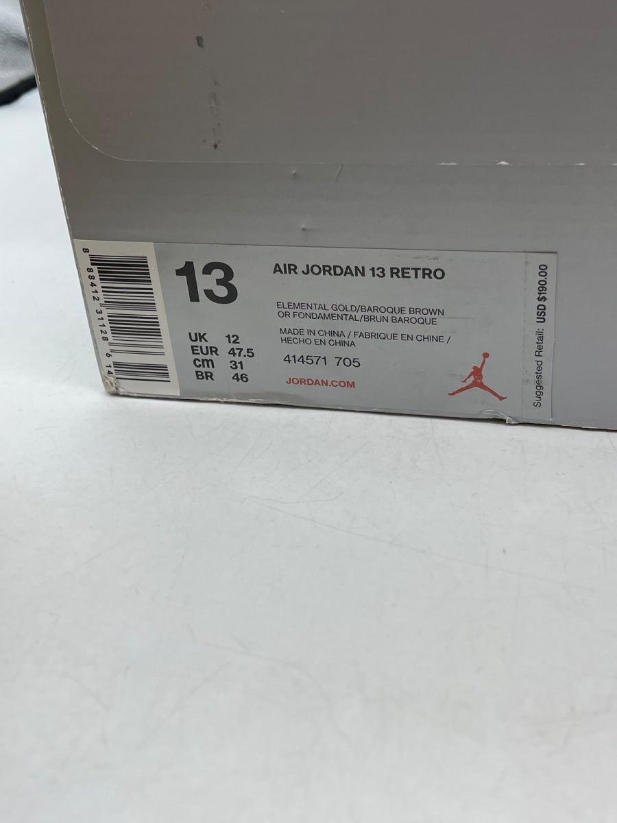 Jordan 13 Retro Wheat 13 (Moderately Worn Pre-Owned) - Image 9