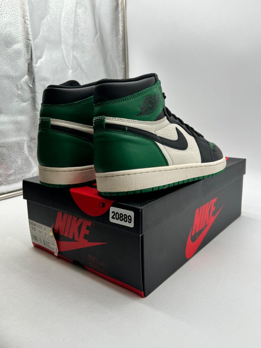 Jordan 1 Retro High Pine Green 10 (Moderately Worn Pre-Owned) - Image 4