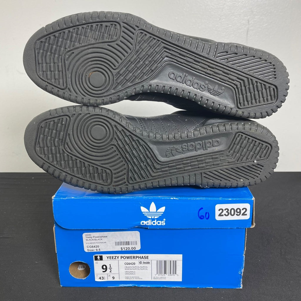 adidas Yeezy Powerphase Calabasas Core Black 9.5 (Moderately Worn Pre-Owned)adidas - Image 5