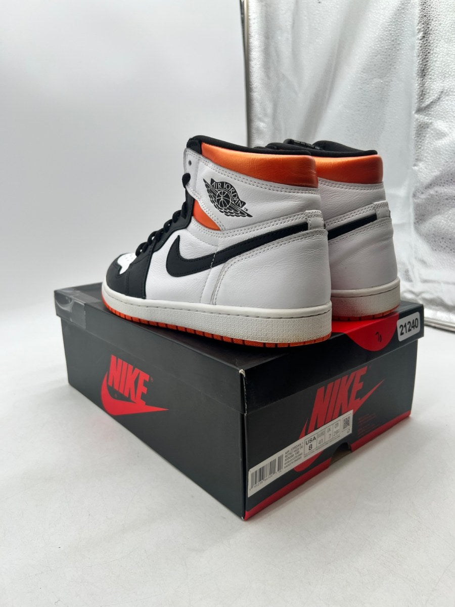 Jordan 1 Retro High Electro Orange 8 (Lightly Worn Pre-Owned) - Image 6