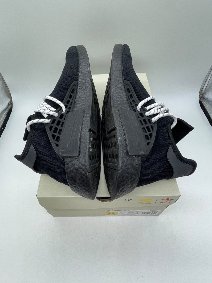 adidas NMD Hu Pharrell Black 11 (Moderately Worn Pre-Owned)adidasCore Black/Core Black/Core Black - Image 6