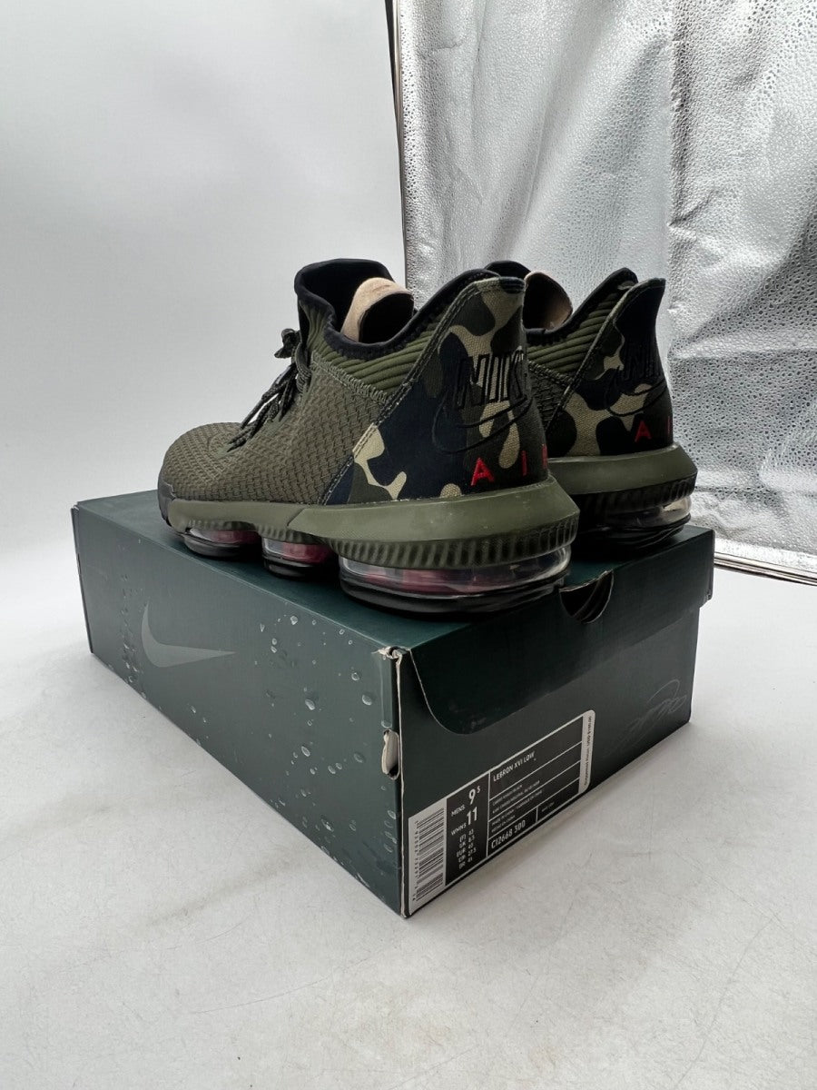 Nike LeBron 16 Low Camo 9.5 (Lightly Worn Pre-Owned) - Image 6