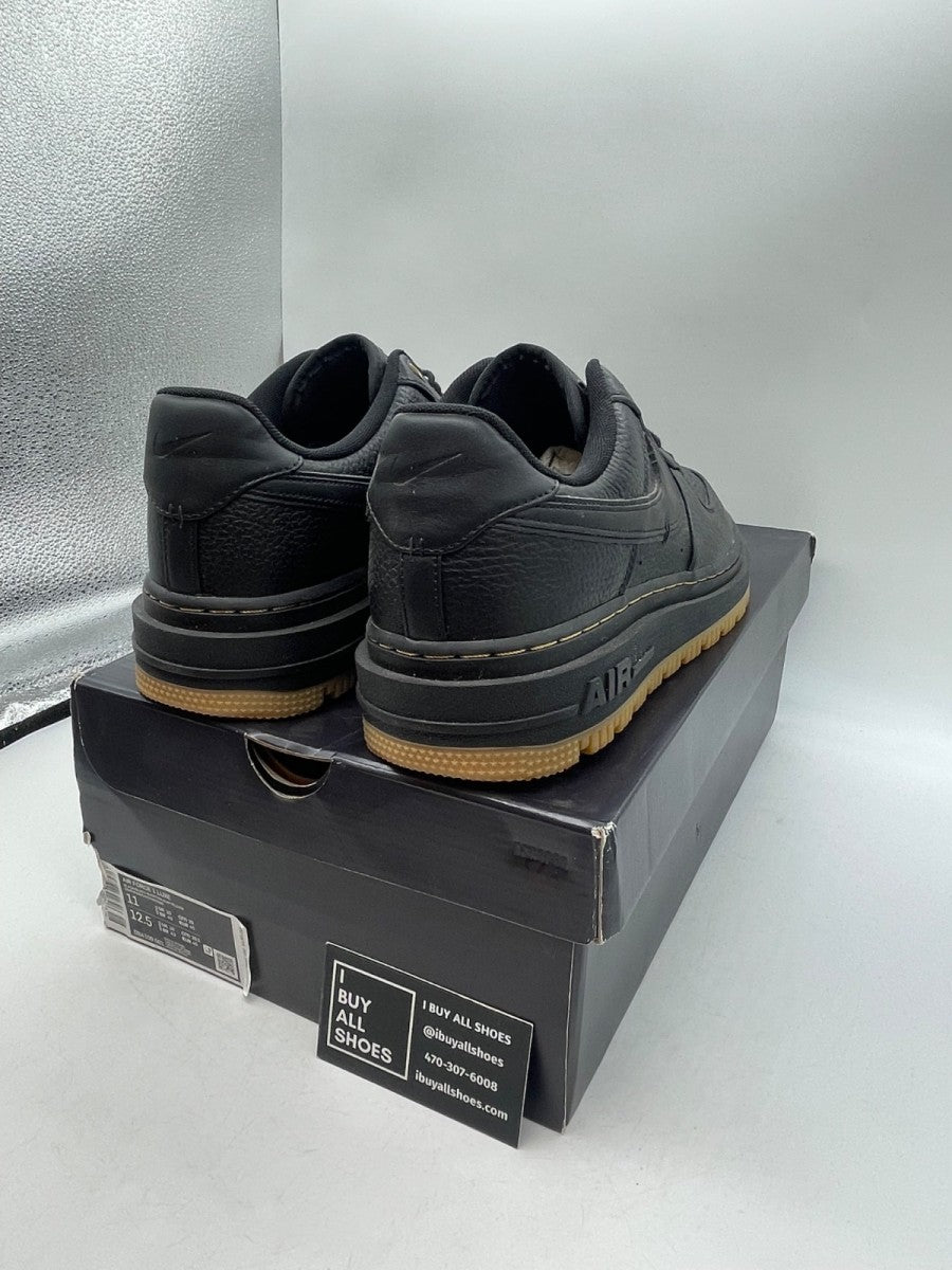 Nike Air Force 1 Low Luxe Black Gum 11 (Moderately Worn Pre-Owned) - Image 5