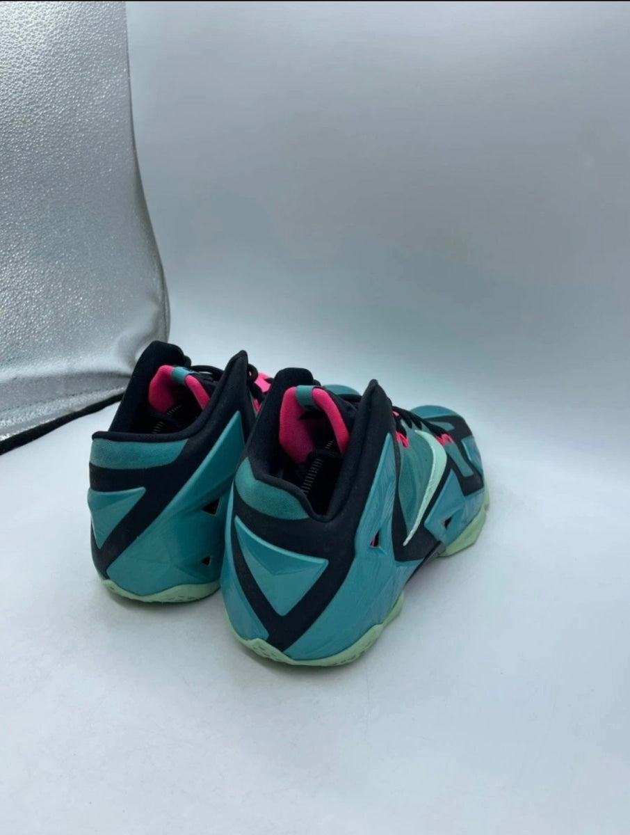 Nike LeBron 11 South Beach 12 (Lightly Worn Pre-Owned)NikeTurquoise/Black-Mint - Image 5