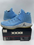 Jordan XXXII UNC 12 (Moderately Worn Pre-Owned)JordanUniversity Blue/College Navy - Image 1